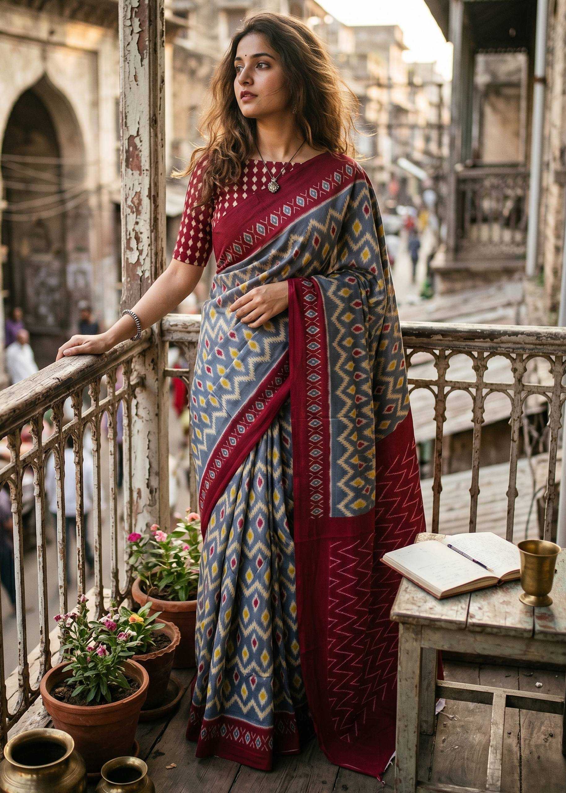 Soft Cotton Designer Saree