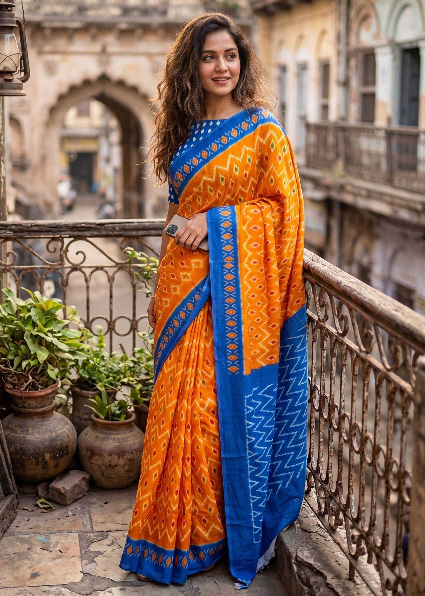 Soft Cotton Designer Saree