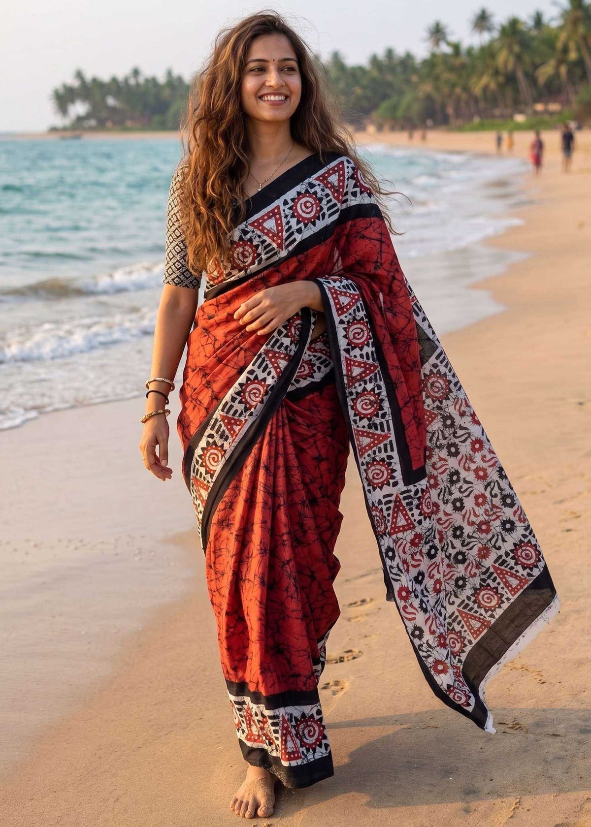 Cotton Printed Saree