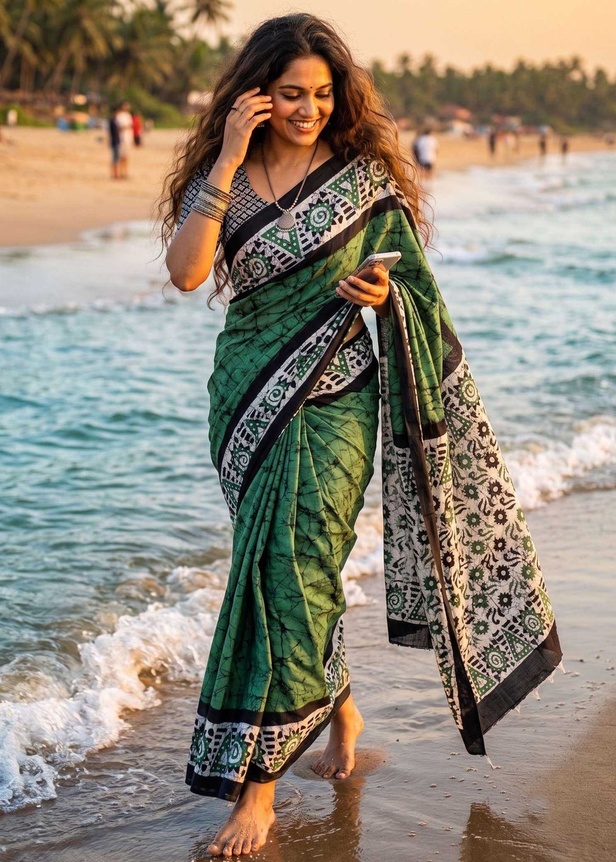 Cotton Printed Saree