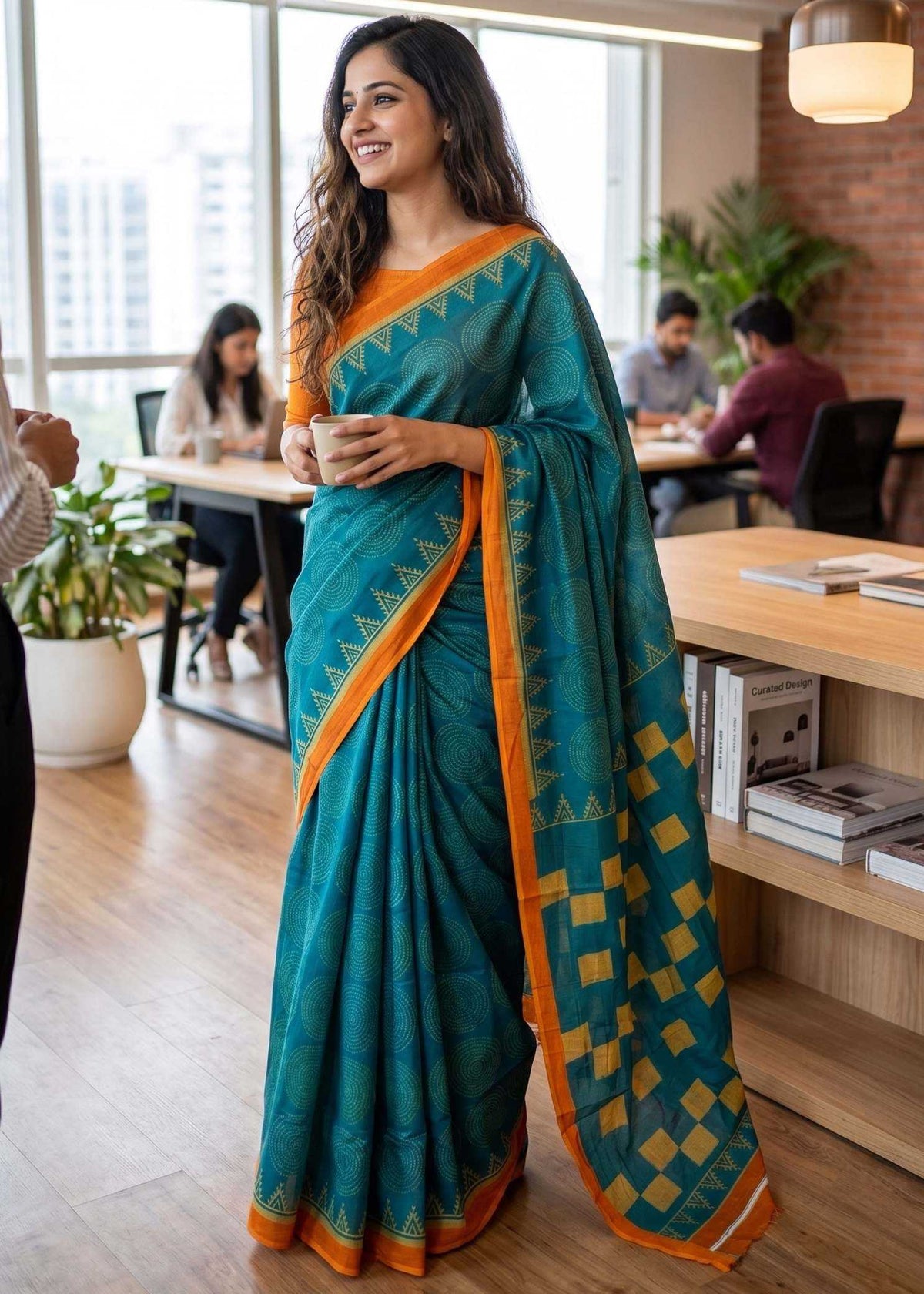 Cotton Designer Saree
