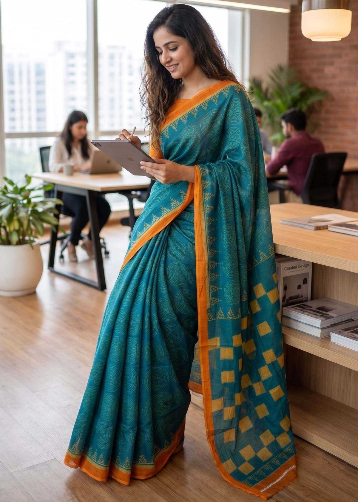 Cotton Designer Saree
