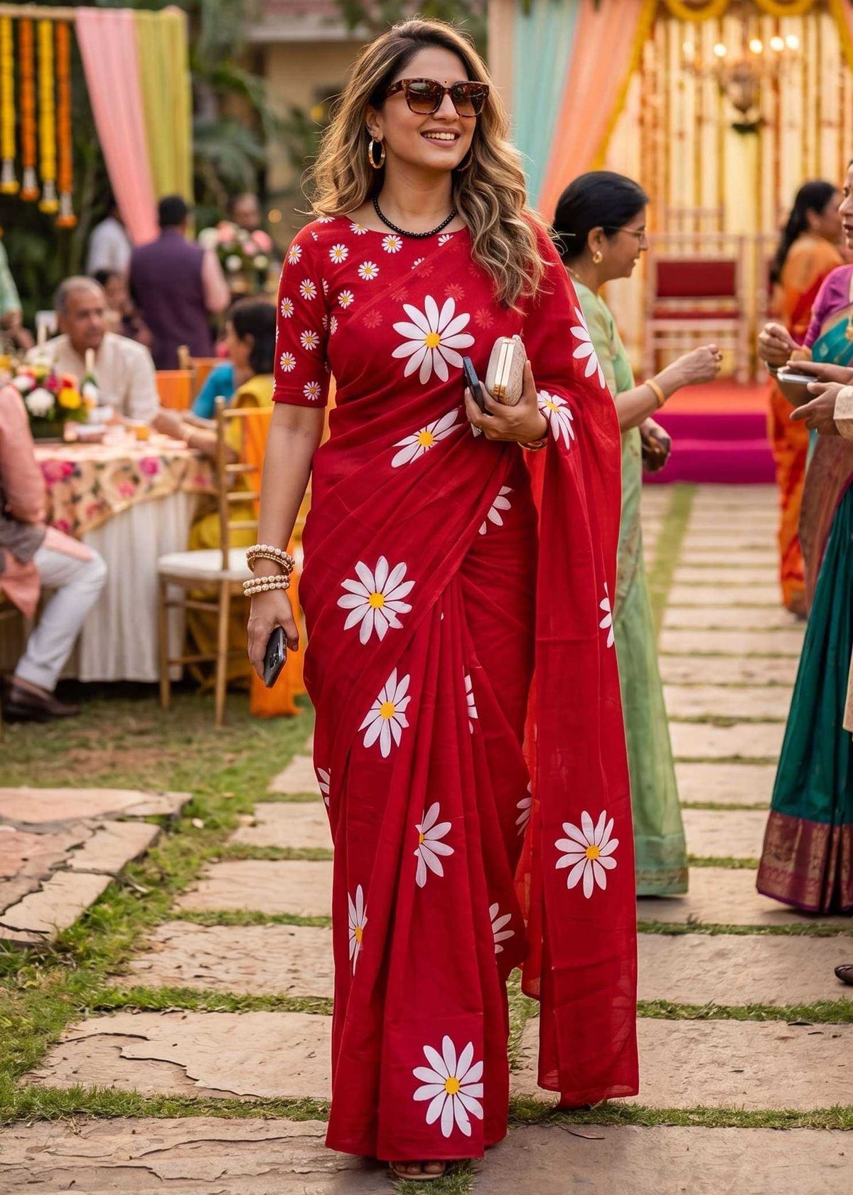 Cotton Printed Saree