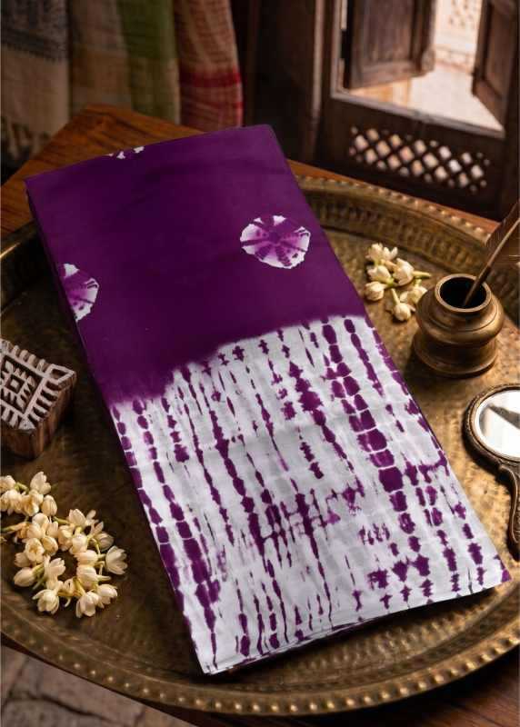 Pure Cotton Printed Saree in Red