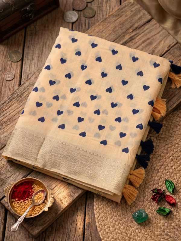 Print Viscose Designer Saree