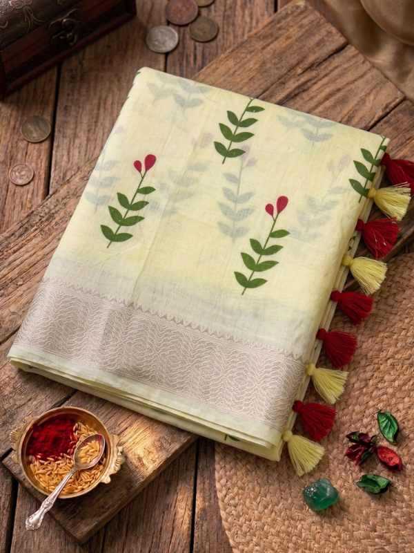 Print Viscose Designer Saree