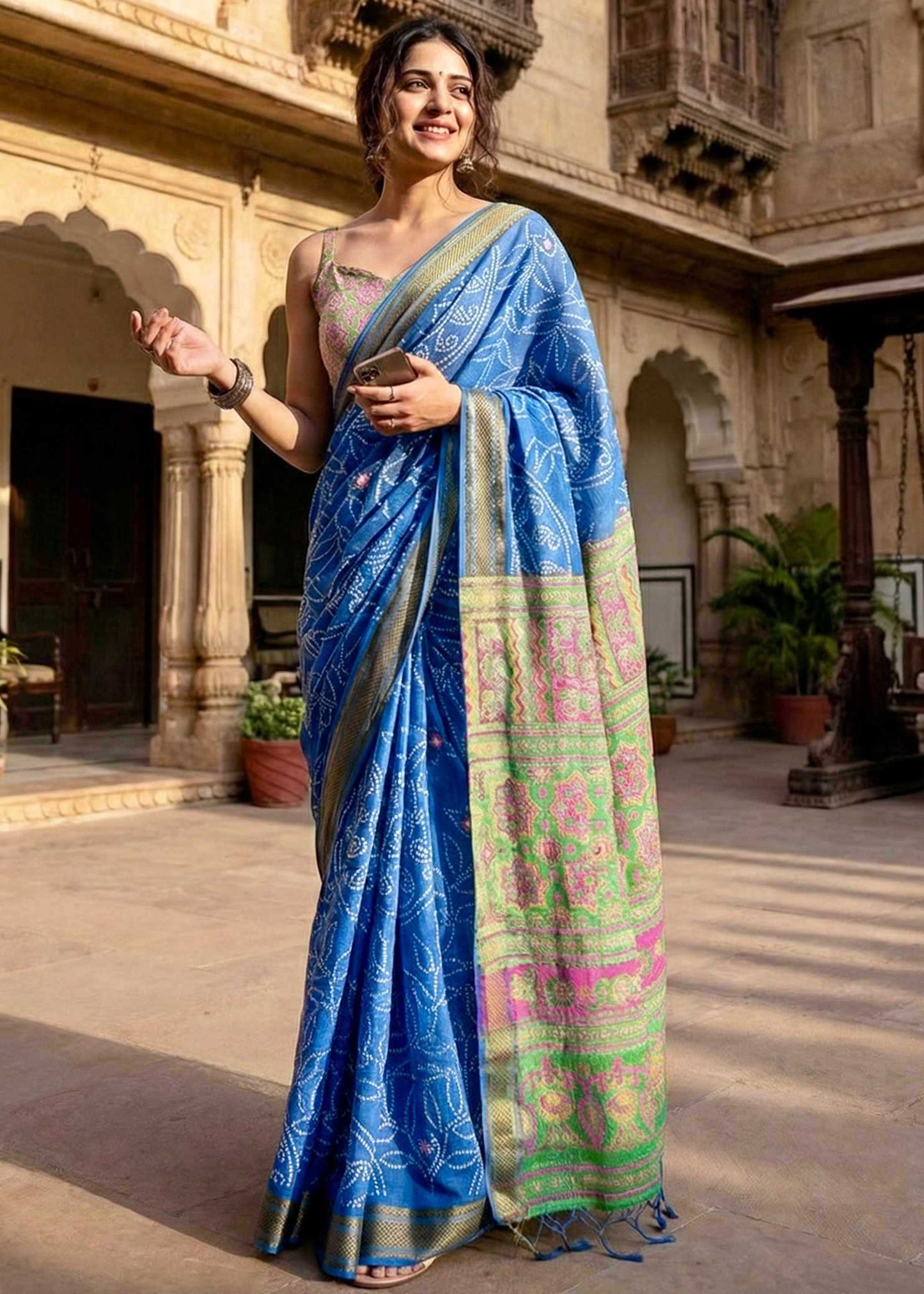 Cotton Printed Saree