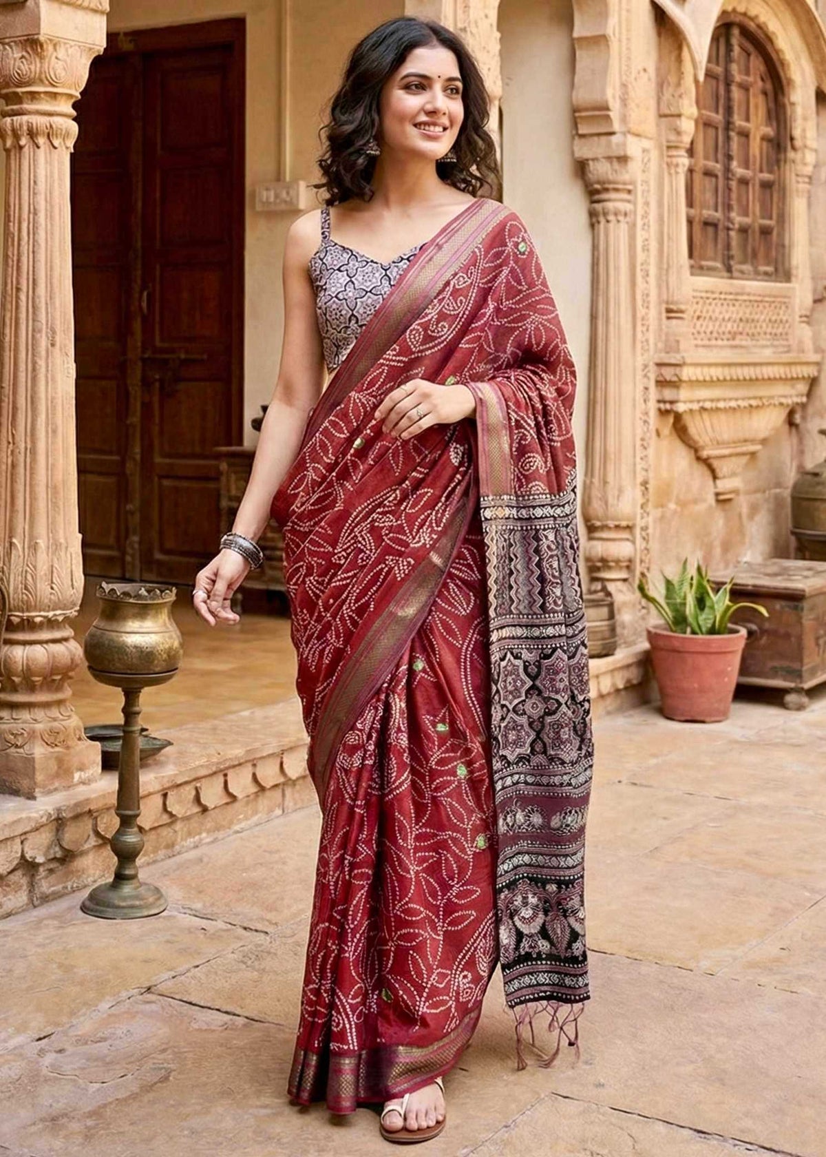 Cotton Printed Saree