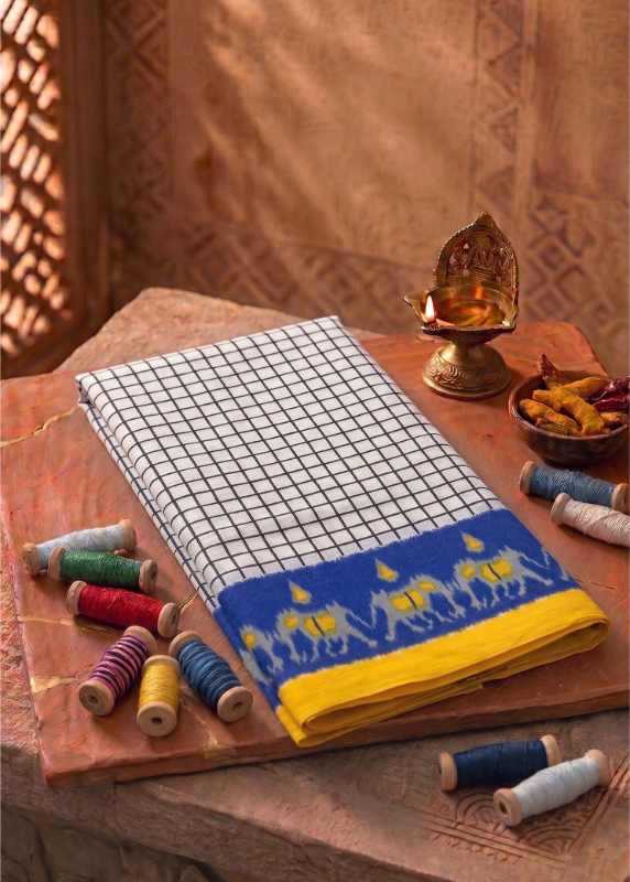 Pure Cotton Block Print Saree