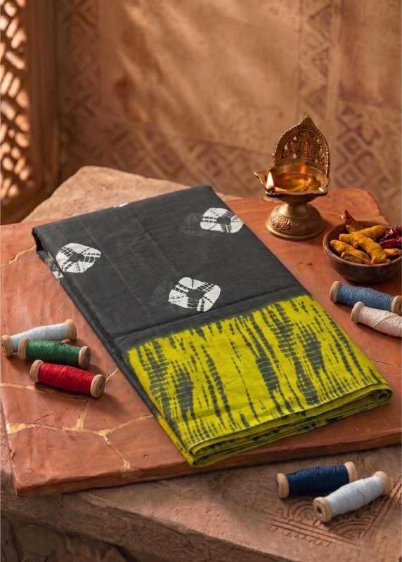 Pure Cotton Block Print Saree