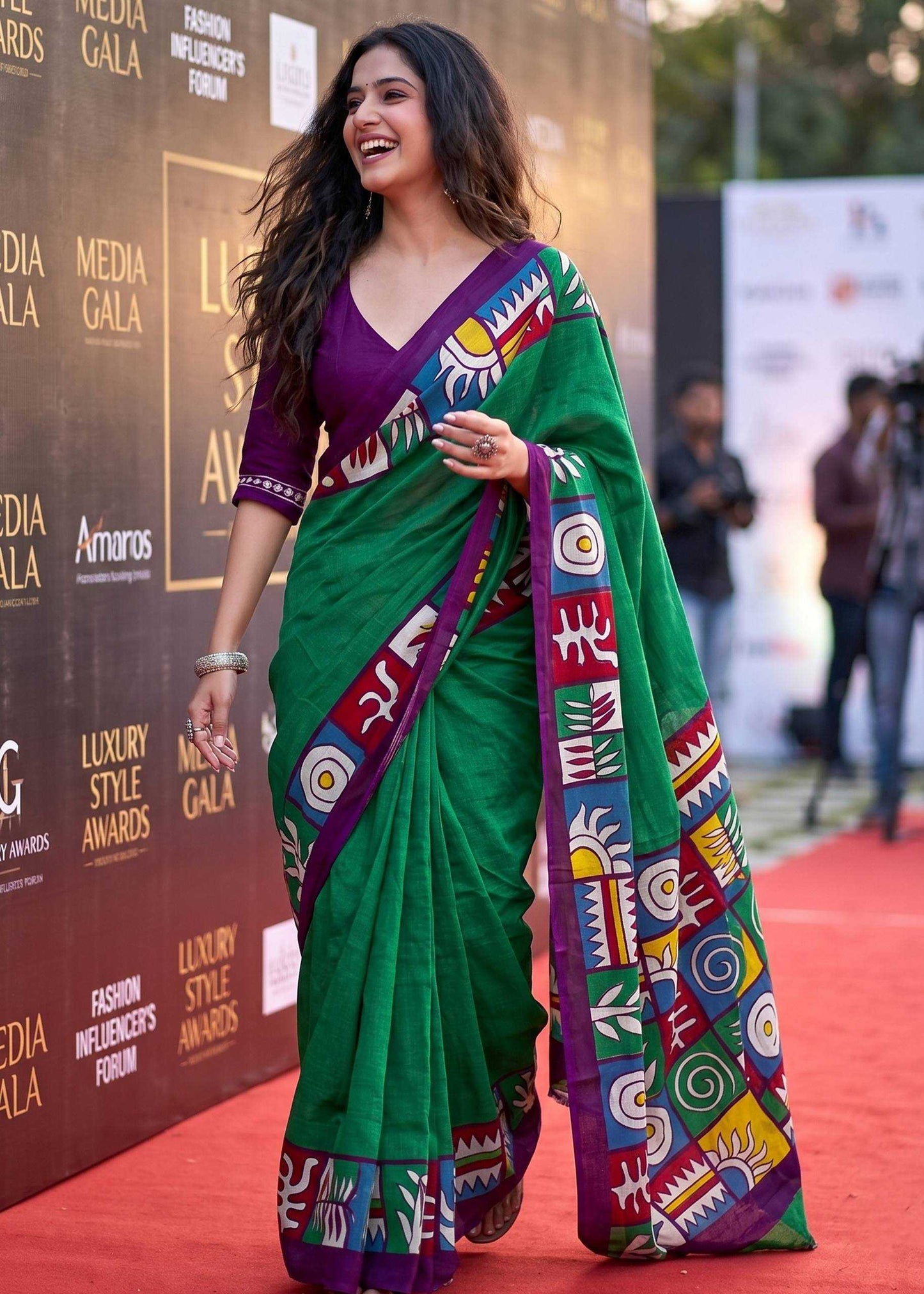 Pure Cotton Designer Saree