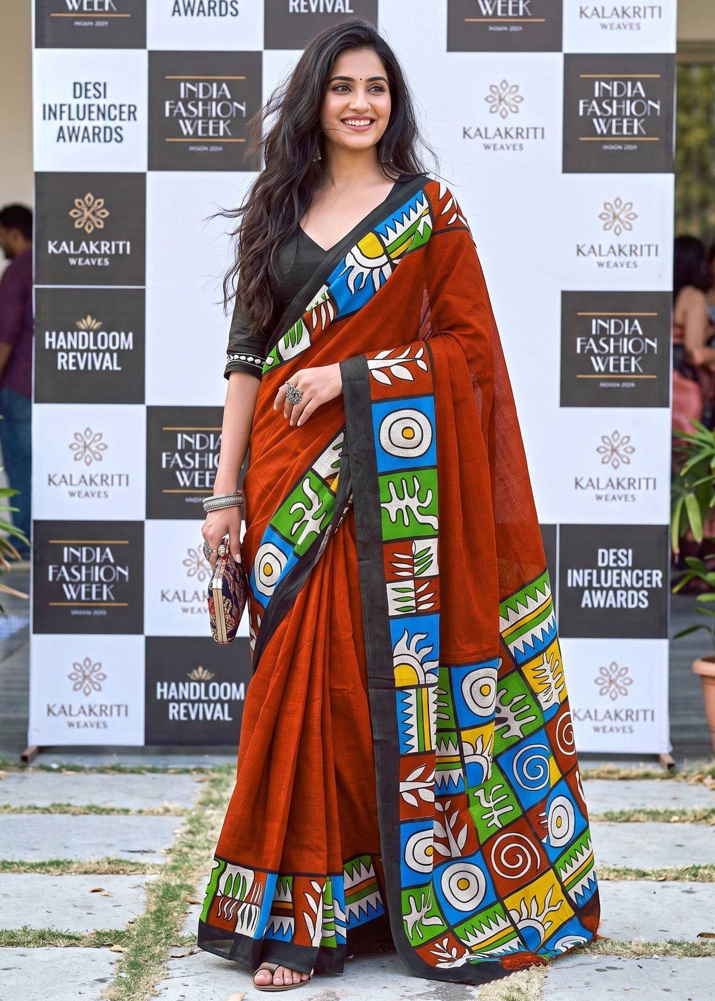 Pure Cotton Designer Saree