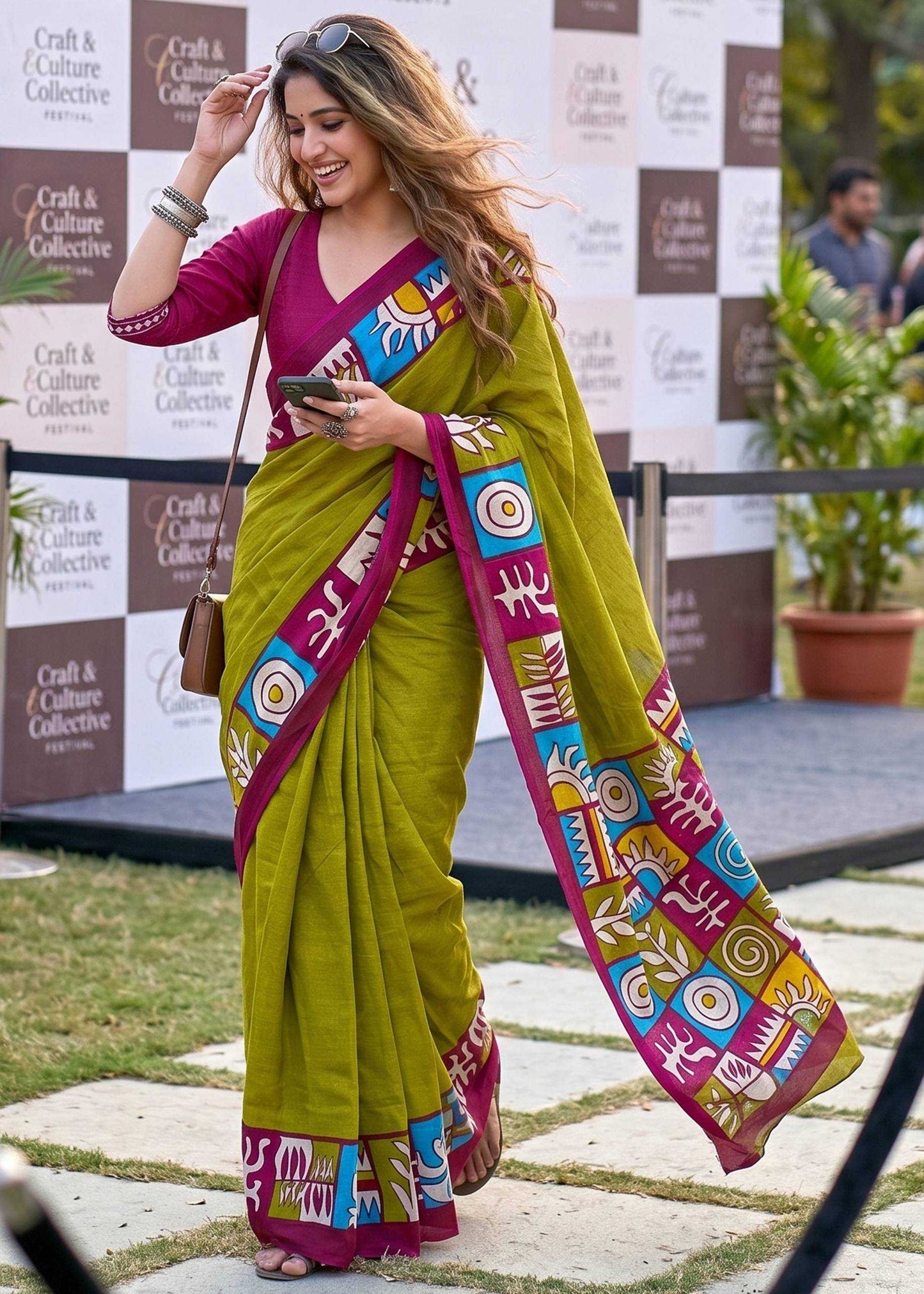 Pure Cotton Designer Saree