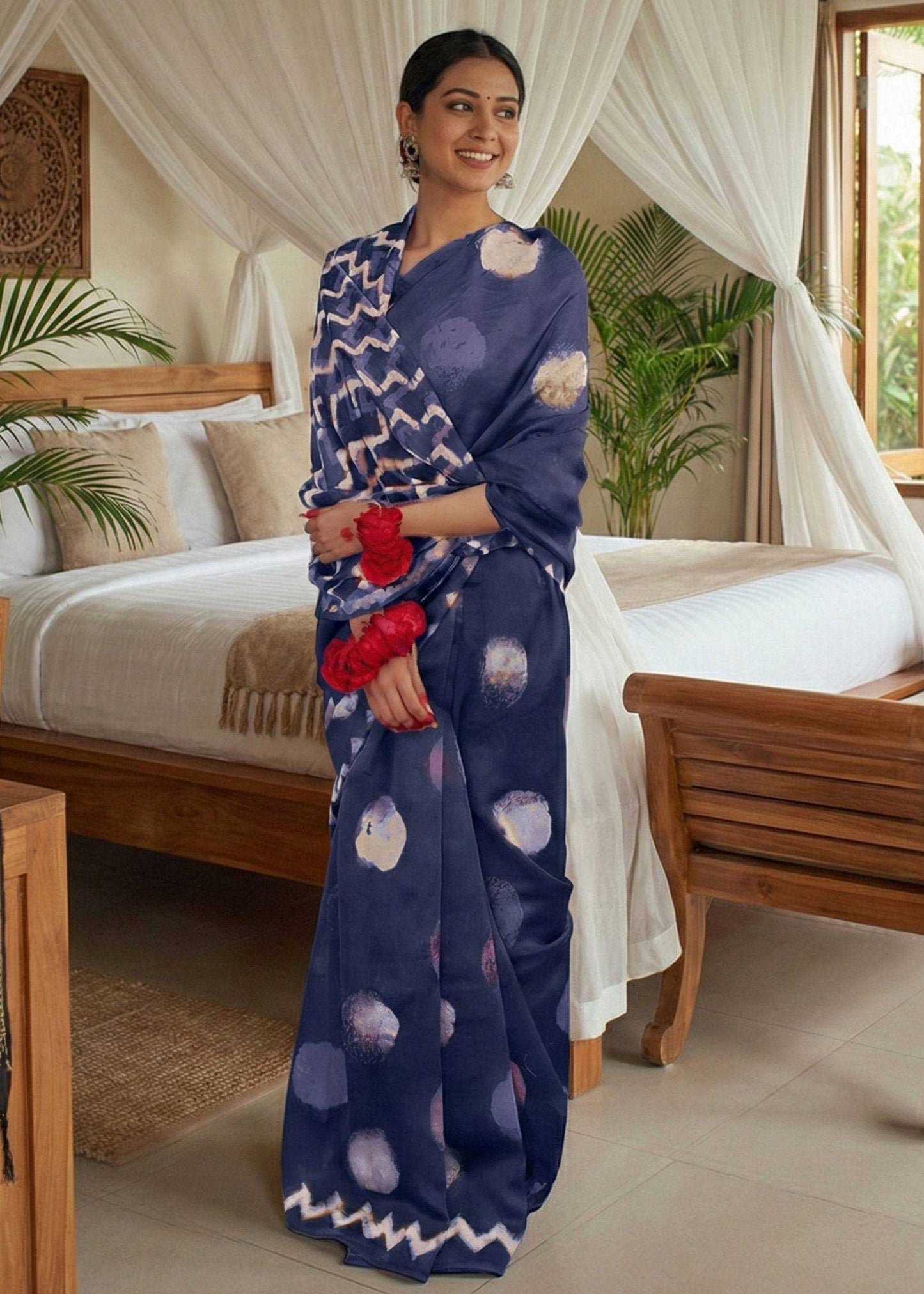Pure Cotton Designer Saree