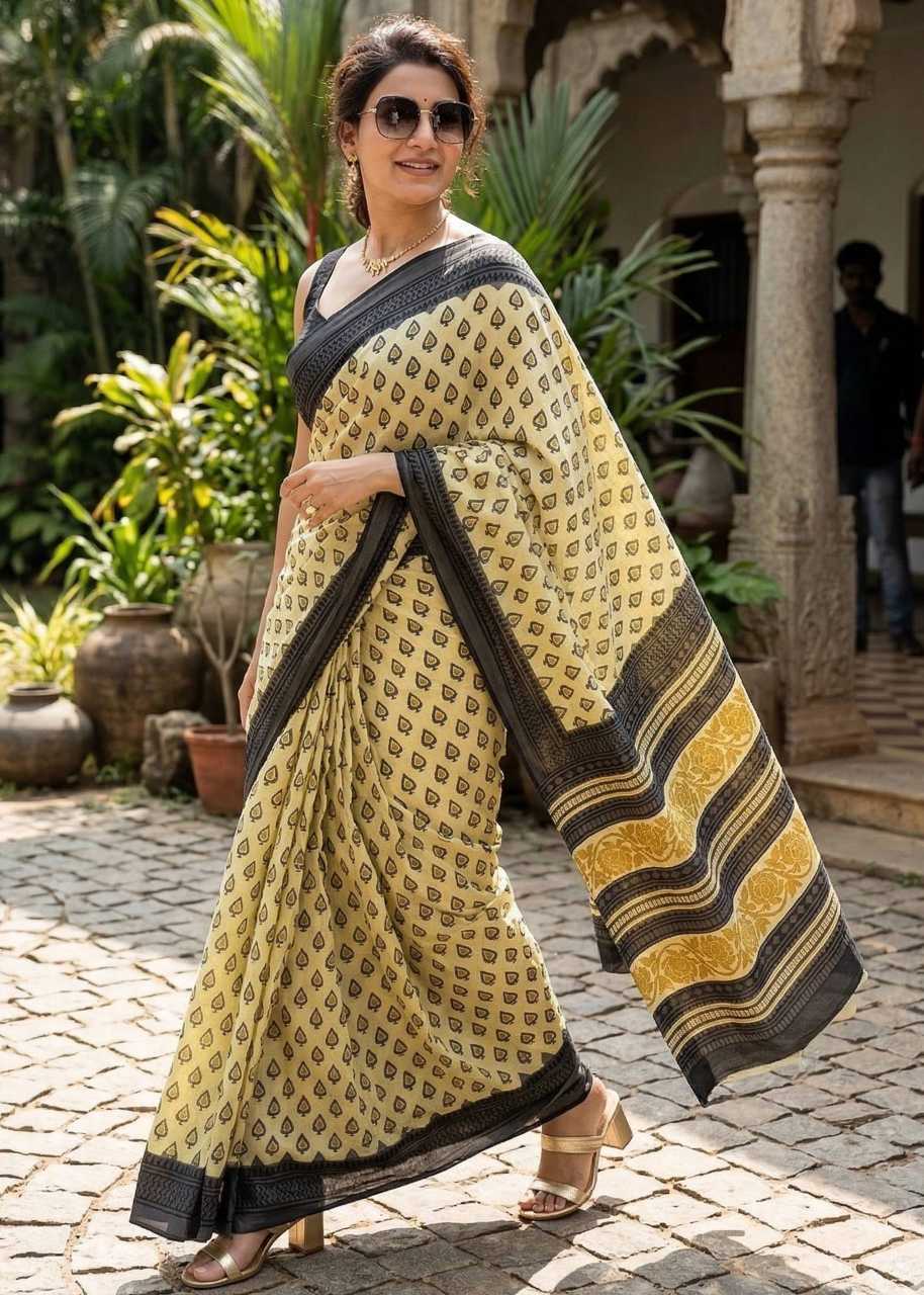 Pure Cotton Designer Saree