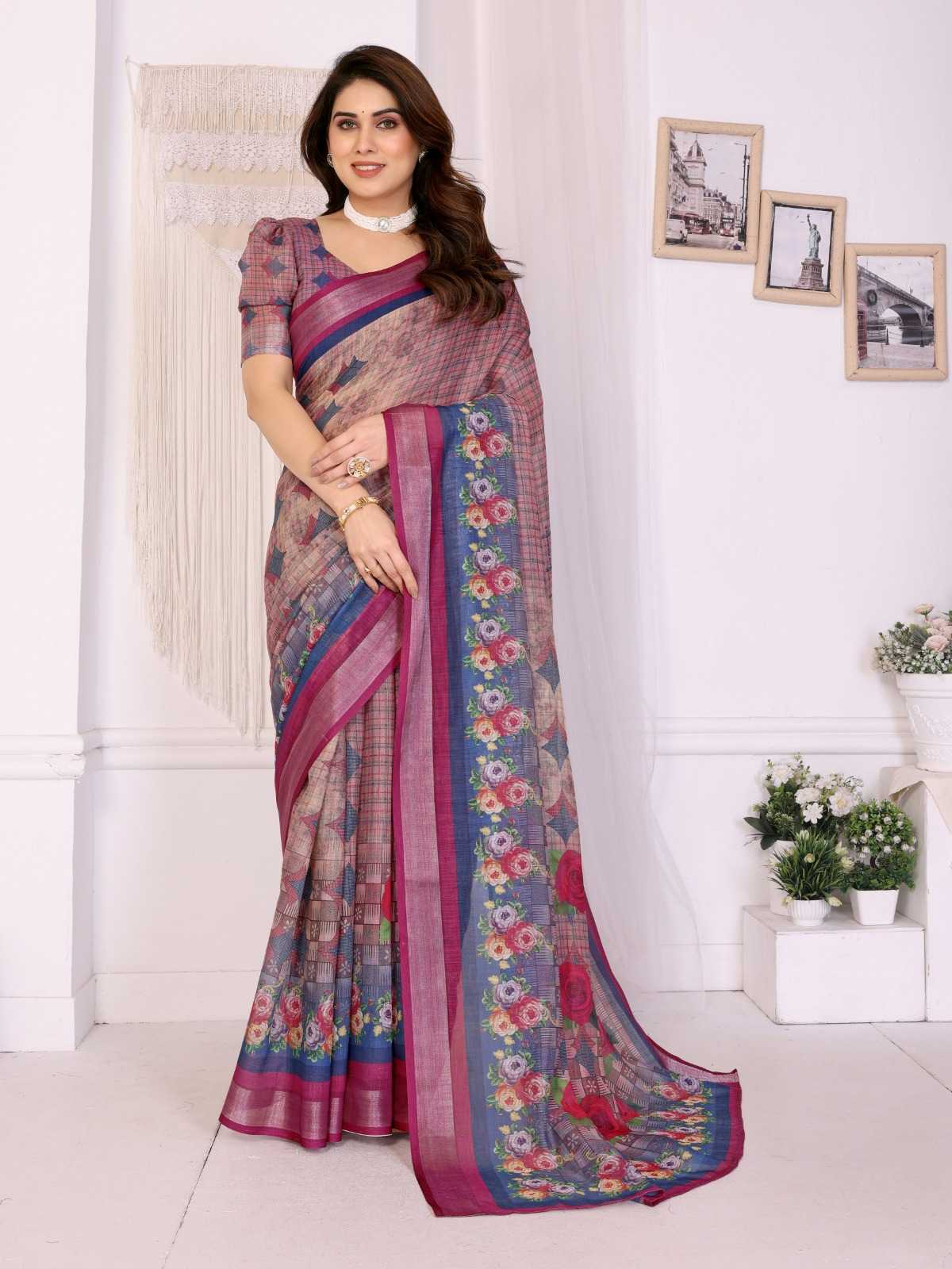 Handloom Silk Designer Saree