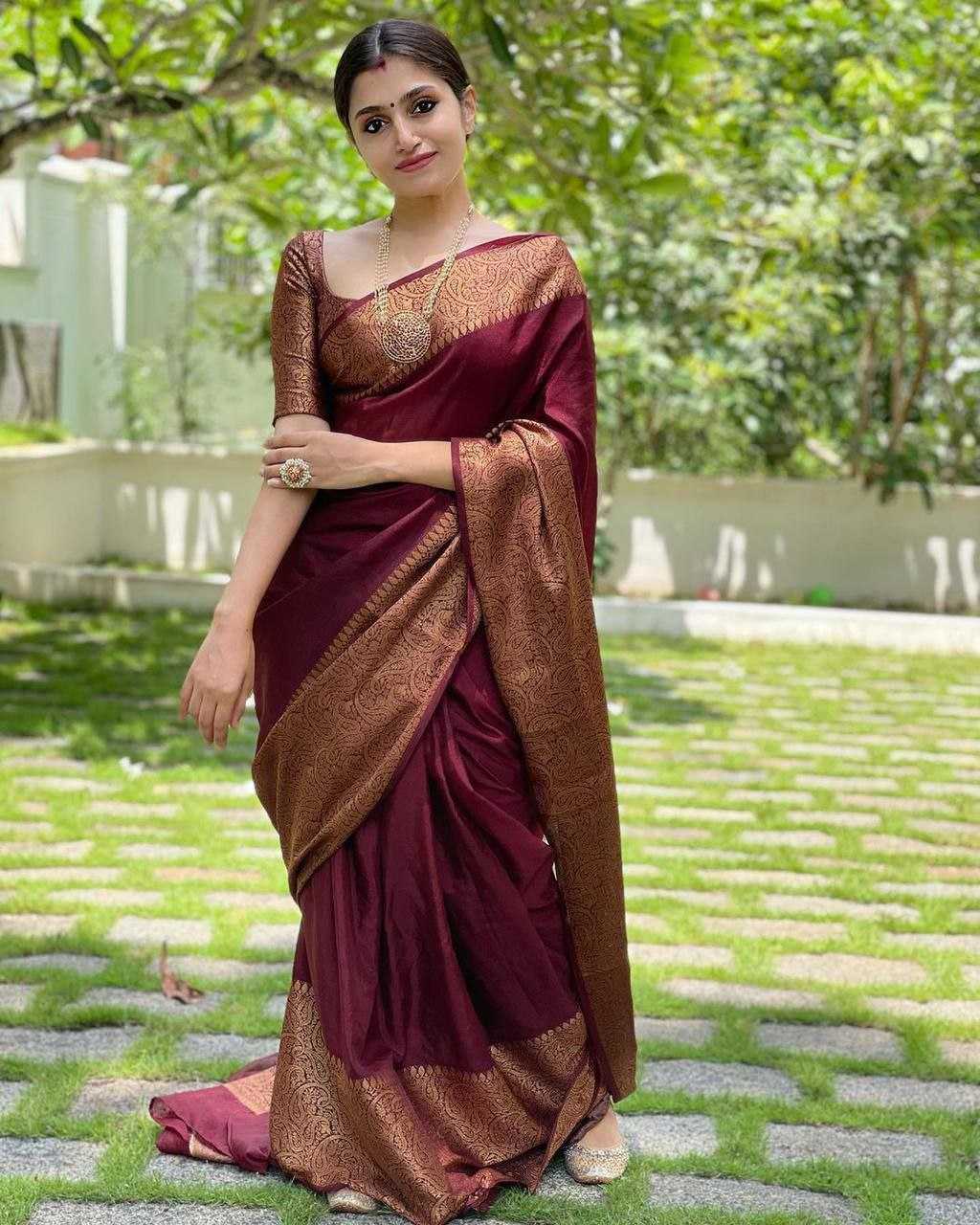 Lichi Silk Soft Saree