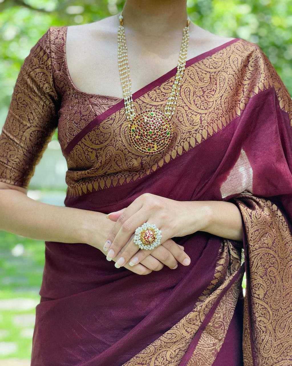 Lichi Silk Soft Saree