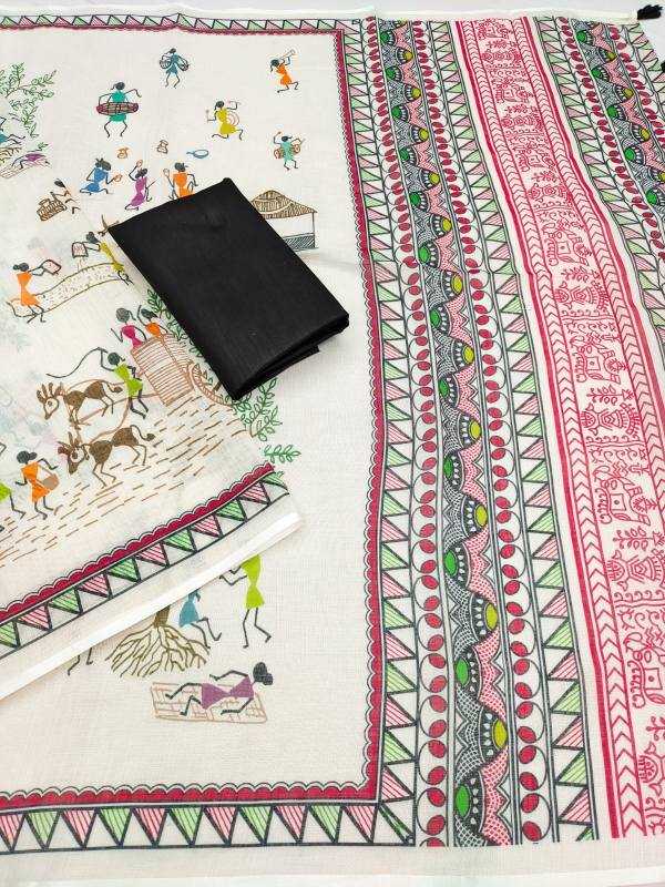 Cotton Printed Saree
