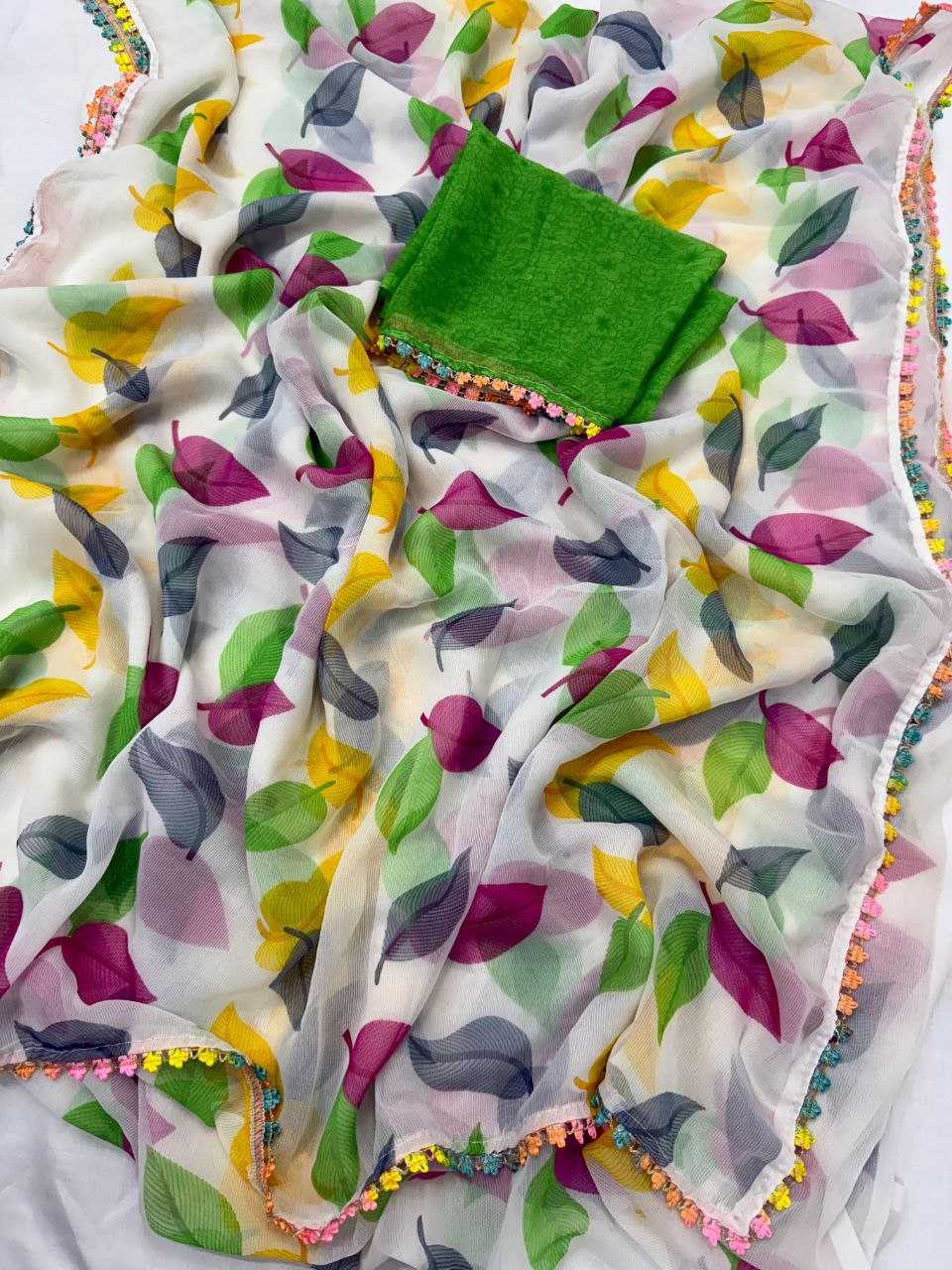 Chiffon Designer Saree