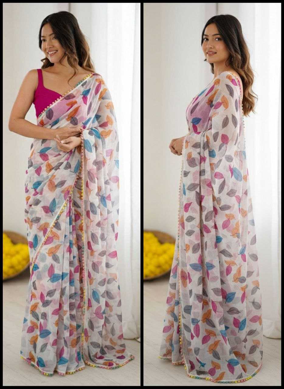 Chiffon Designer Saree