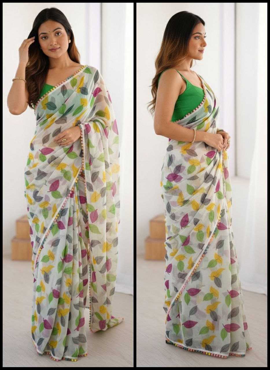 Aarti Chiffon Designer Saree