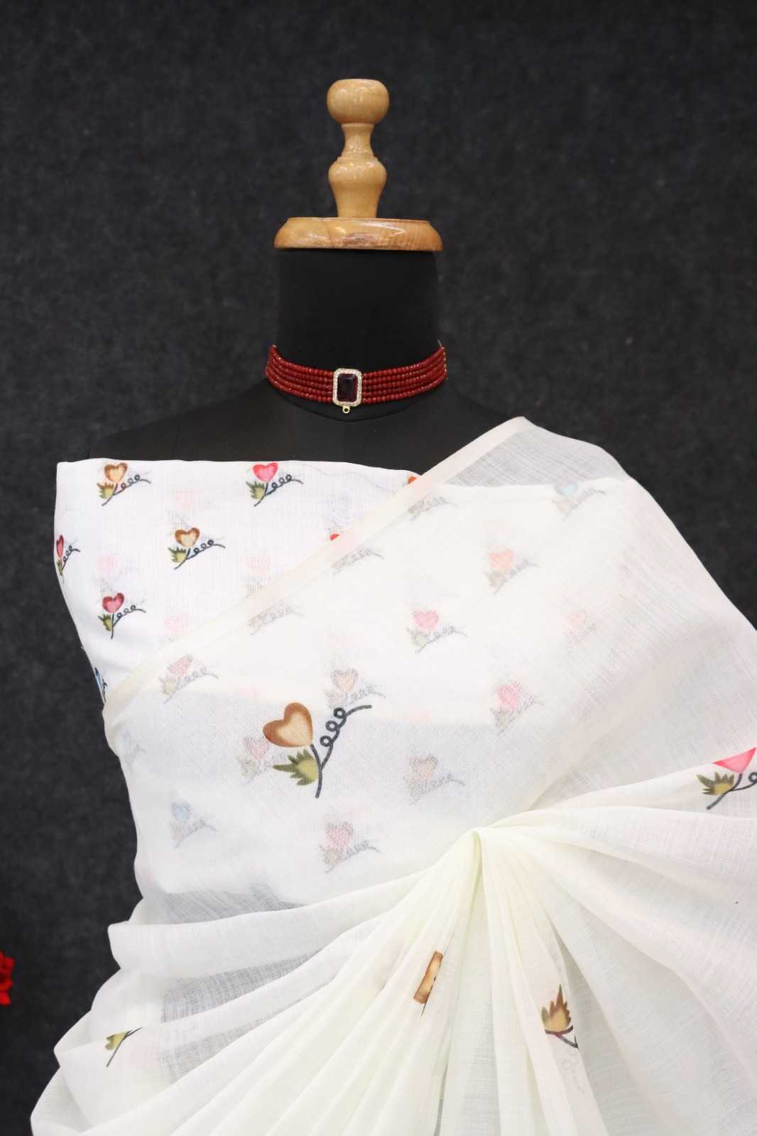 Cotton Printed Saree