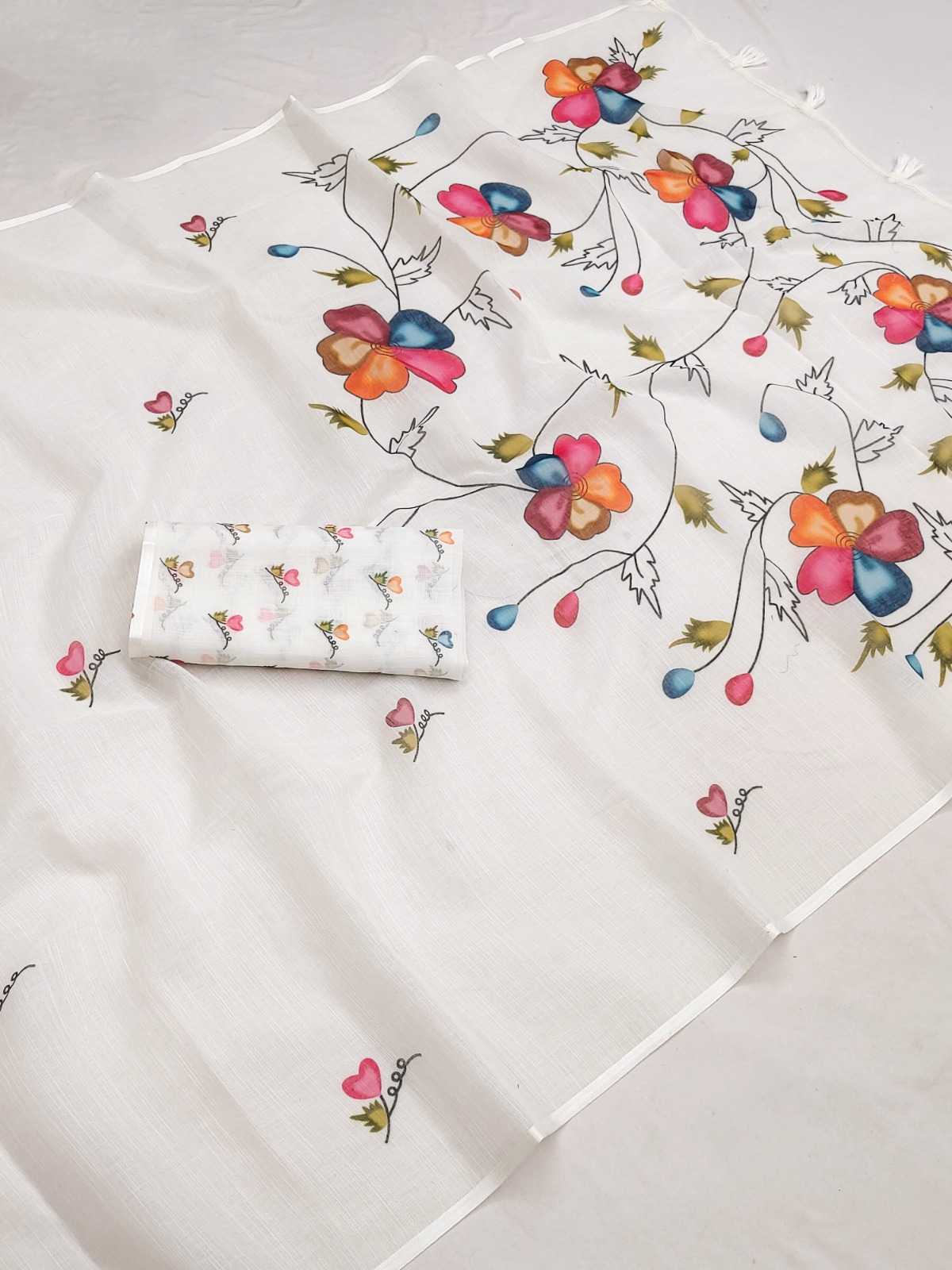 Cotton Printed Saree
