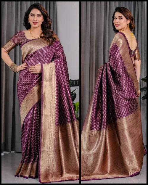 Pure Banarasi Soft Silk Saree