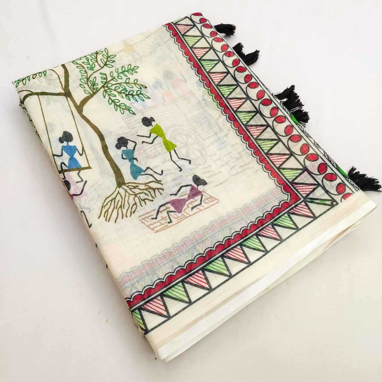 Cotton Printed Saree