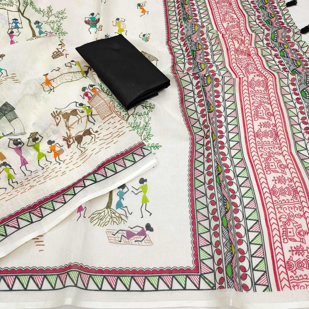 Cotton Printed Saree