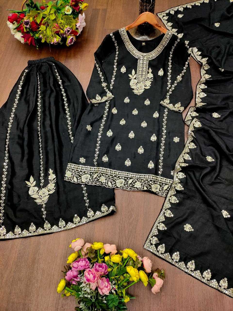 Chinon Sharara Salwar Suit 151
