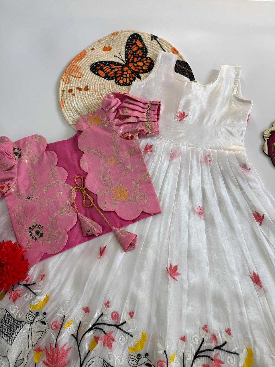 Crush Silk Kids Gown