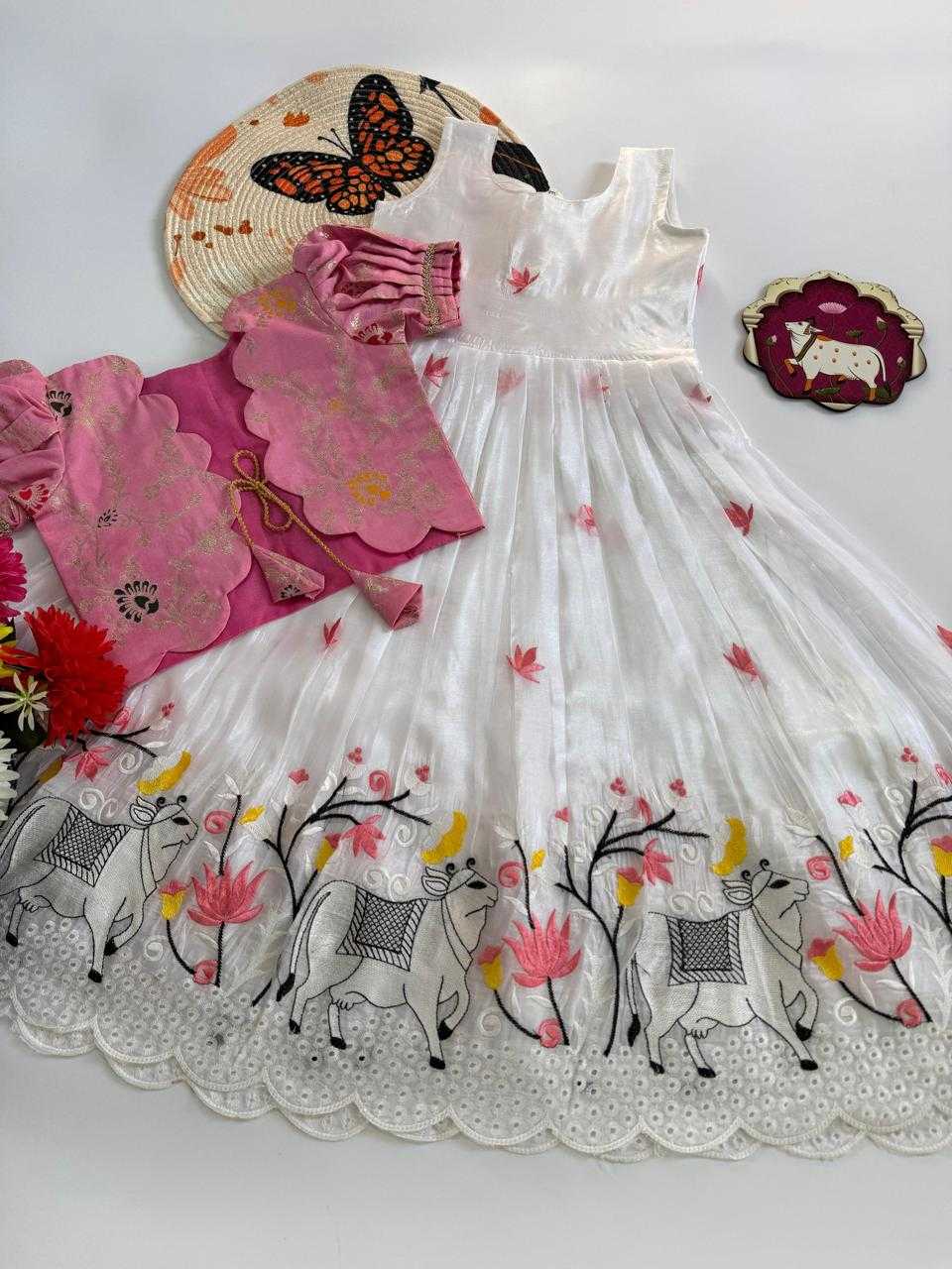 Crush Silk Kids Gown