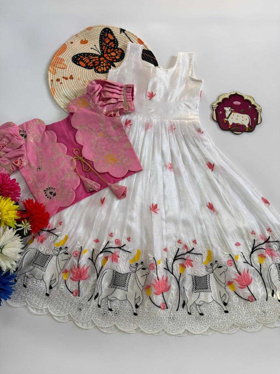 Crush Silk Kids Gown