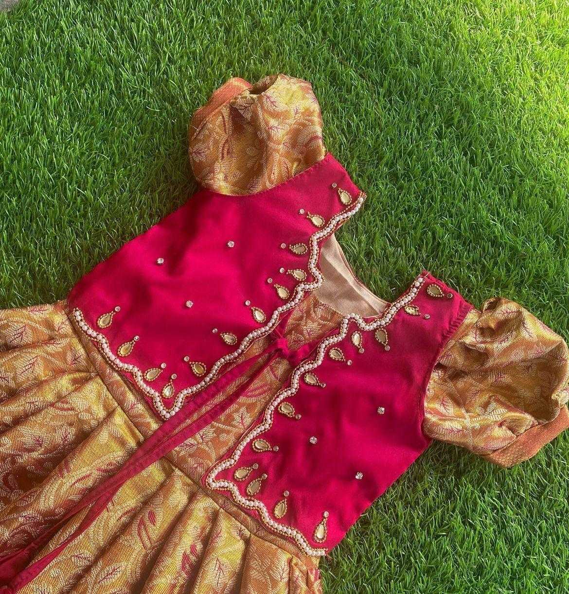 Soft Silk Kids Gown