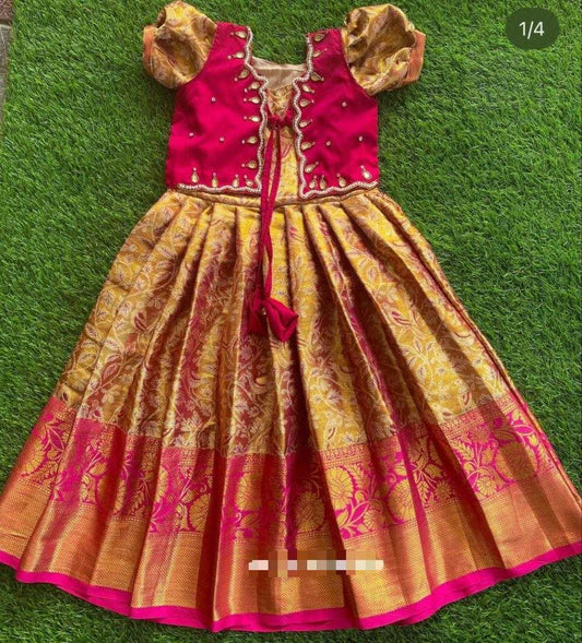 Soft Silk Kids Gown