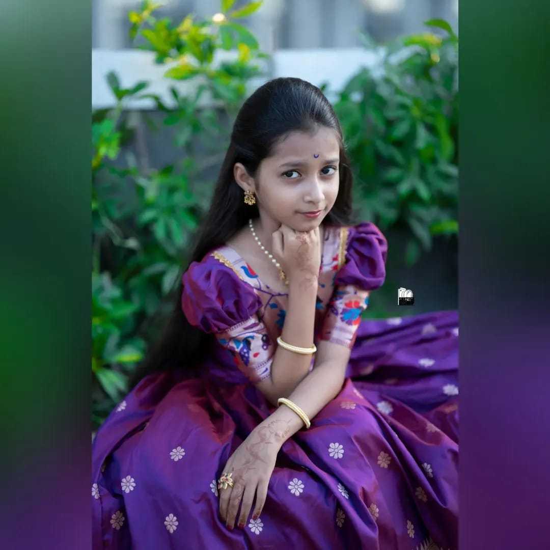 Soft Silk Kids Gown