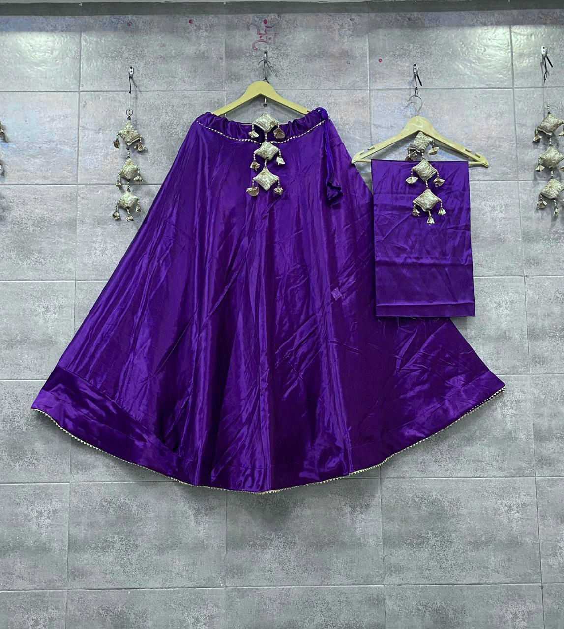 Gajji Silk Rajwada Lehenga