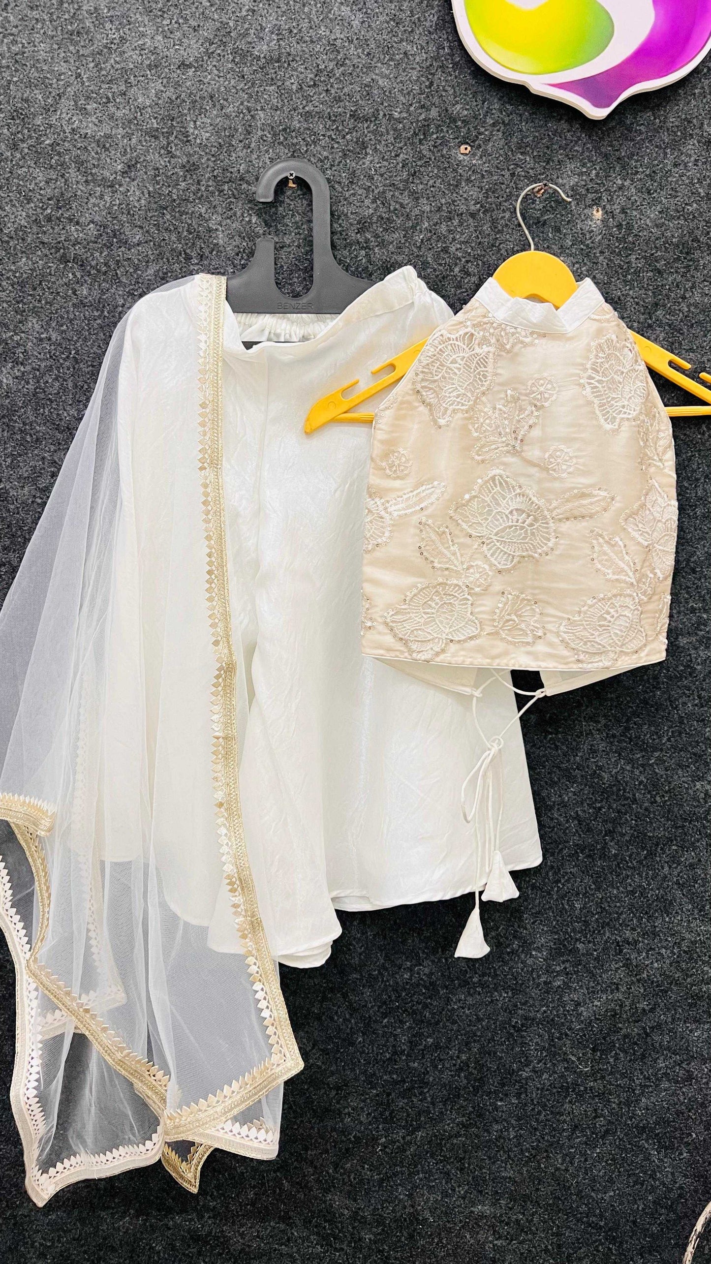 Silk Mother Daughter Casual Dress