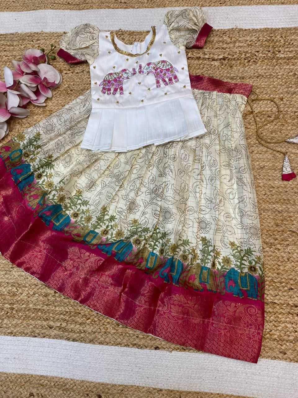 Dola Silk Kids Lehenga