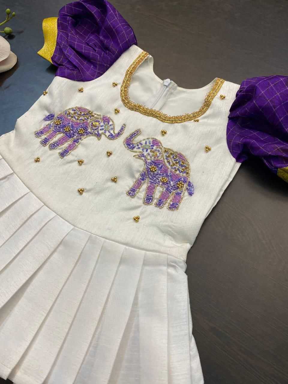 Dola Silk Kids Lehenga