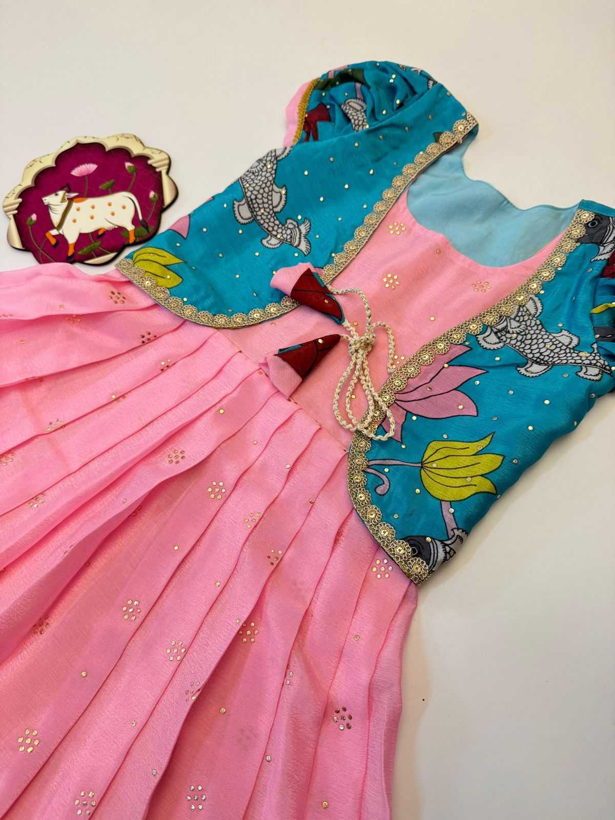 Chinon Silk Kids Lehenga