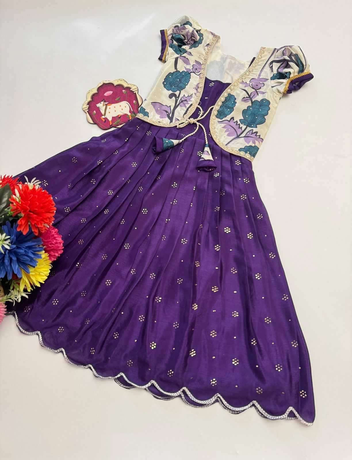 Chinon Silk Kids Lehenga