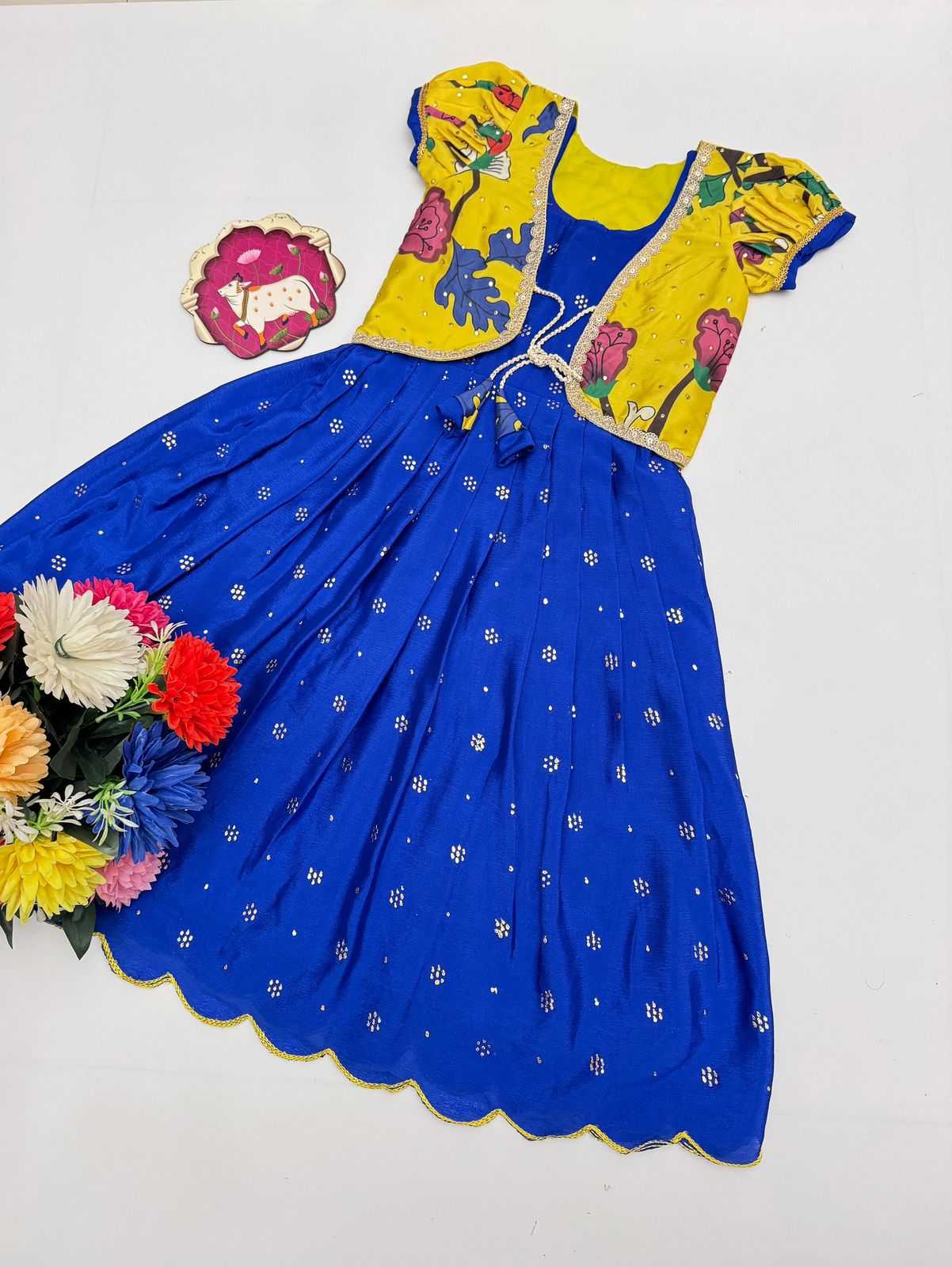 Chinon Silk Kids Lehenga