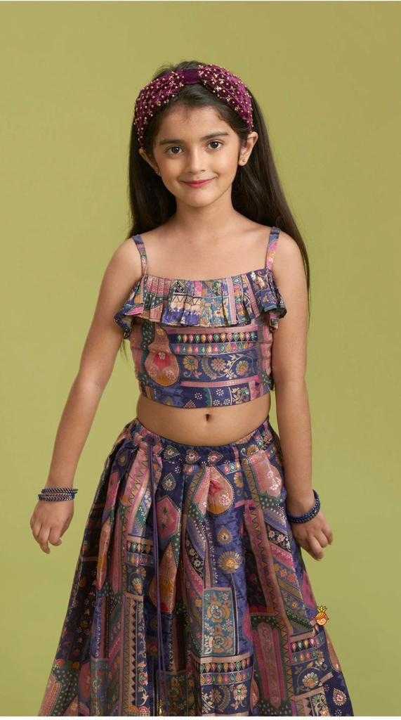 Silk Kids Lehenga