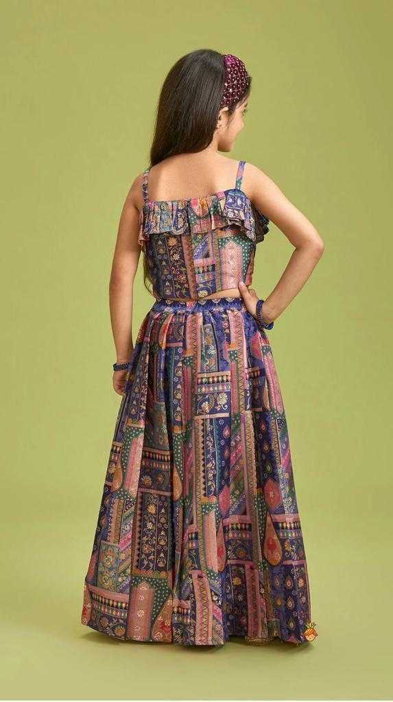 Silk Kids Lehenga