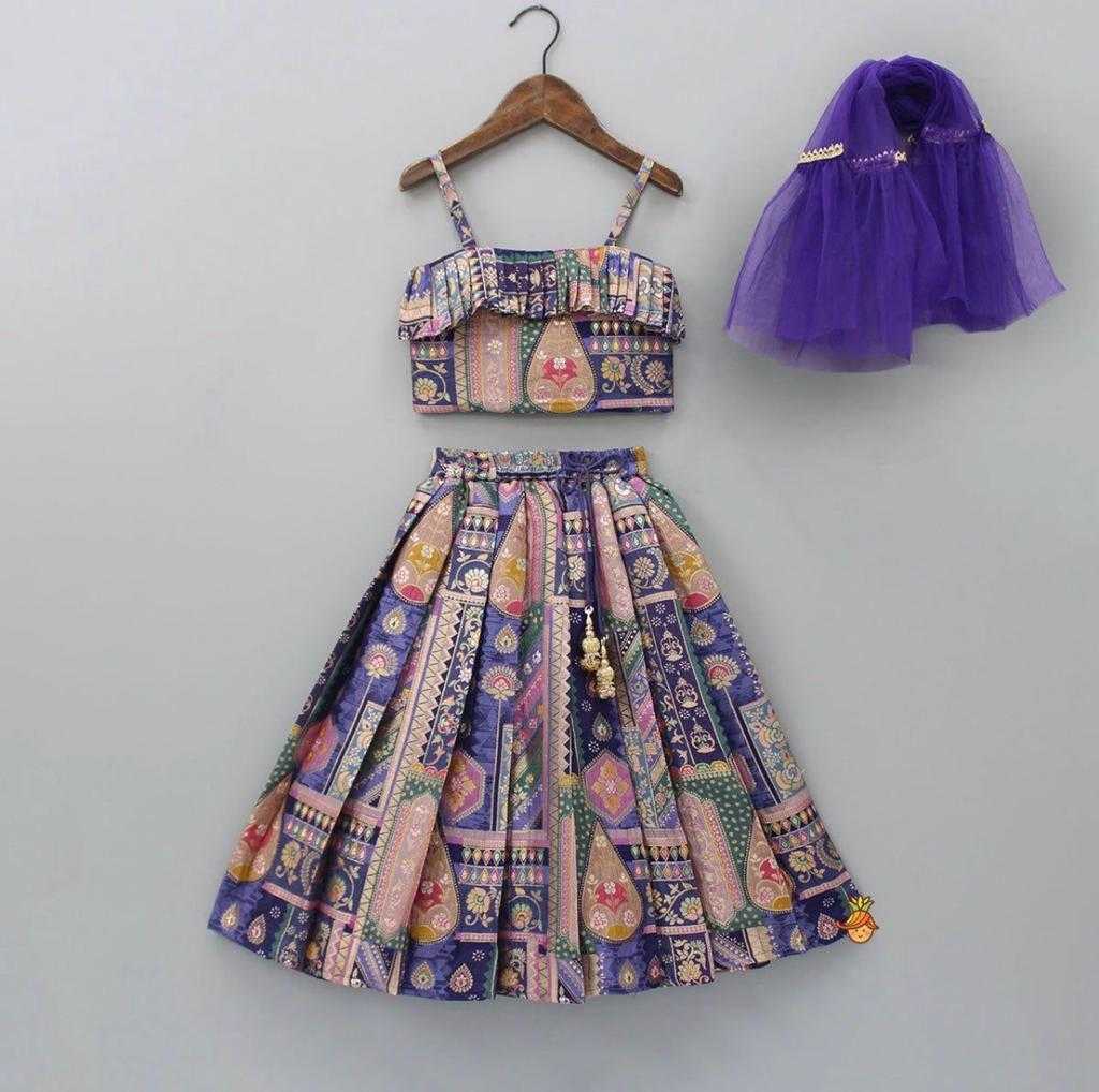 Silk Kids Lehenga