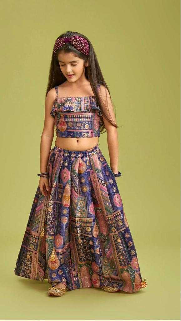 Silk Kids Lehenga