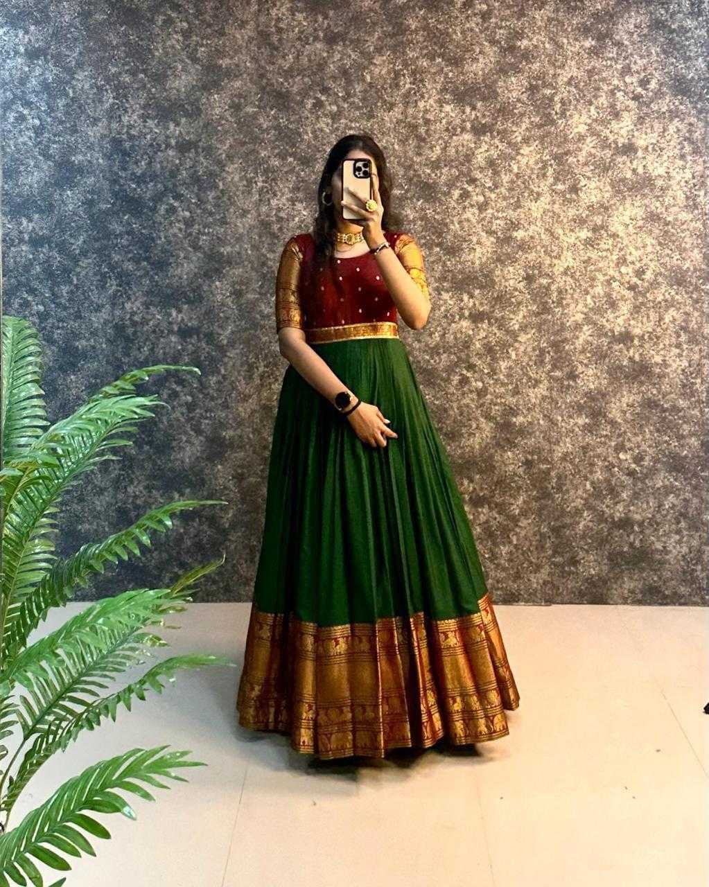 Akshara Pure Soft Shiffon Kids Gown